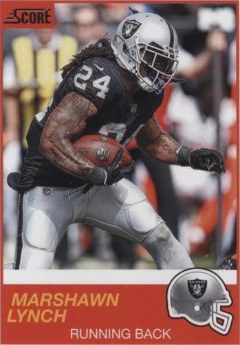 2019 Score Marshawn Lynch #38