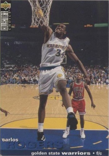 1995-96 Upper Deck Collector's Choice International French I - Carlos Rogers #51