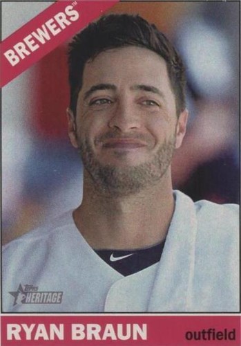 2015 Topps Heritage - Ryan Braun #474