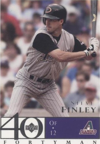 2003 Upper Deck 40 Man - Steve Finley #498