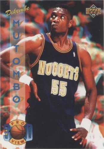1993-94 Upper Deck Pro View 3D - Dikembe Mutombo #64
