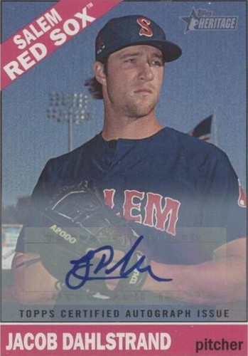 2015 Topps Heritage Minor League Edition - Jacob Dahlstrand #ROA-17