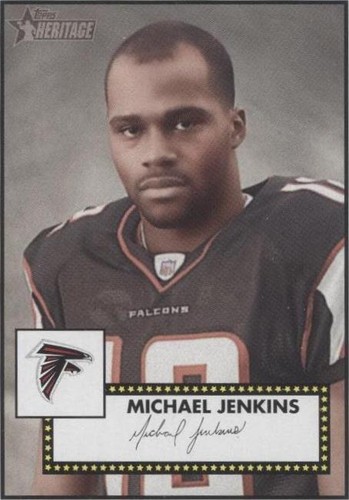 2006 Topps Heritage Michael Jenkins #115