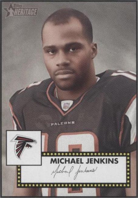 2006 Topps Heritage Michael Jenkins #115