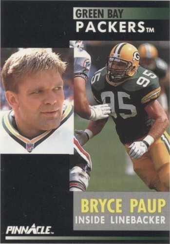 1991 Pinnacle Bryce Paup #183