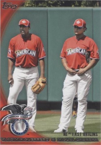 2010 Topps Update Series - Miguel Cabrera Vladimir Guerrero #US-24