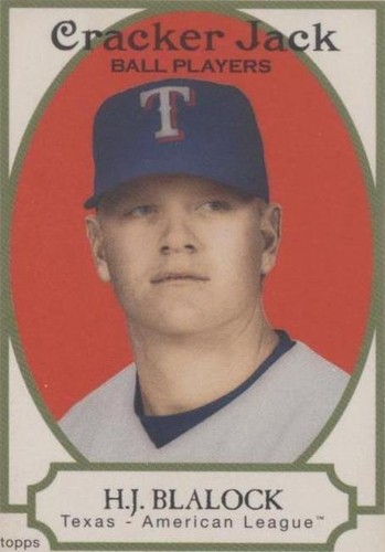 2005 Topps Cracker Jack - Hank Blalock #165