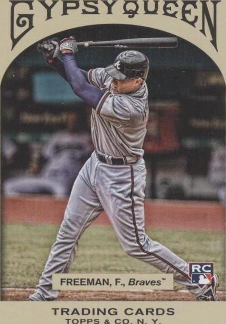 Topps Gypsy Queen 2011 - Freddie Freeman #335