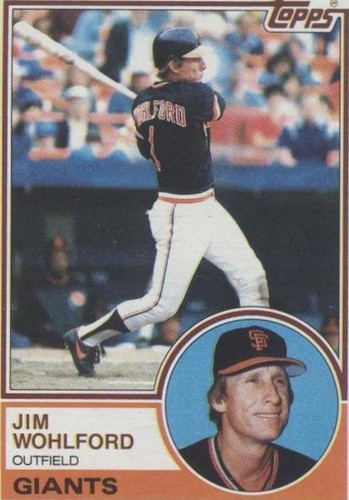 1983 Topps - Jim Wohlford #688