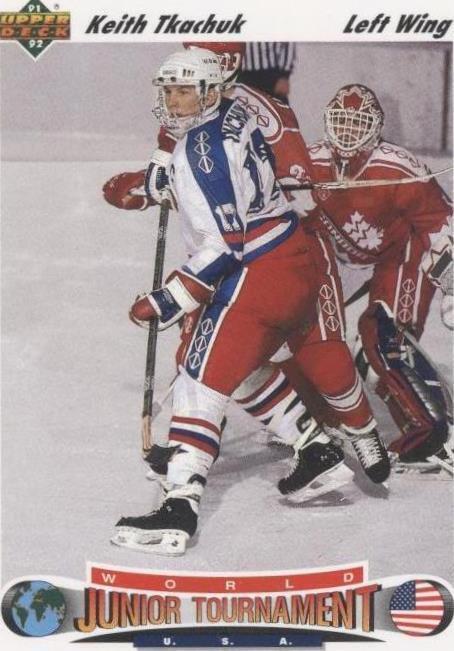 1991-92 Upper Deck - Keith Tkachuk #698