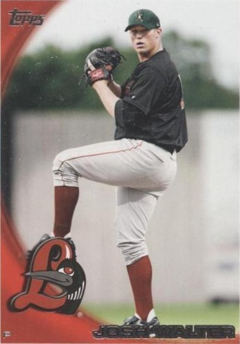 2010 Topps Pro Debut - Josh Walter #218