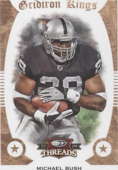 2009 Donruss Threads Michael Bush #37