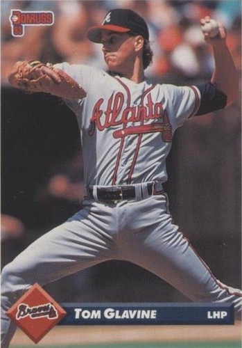 1993 Donruss - Tom Glavine #554