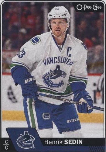 2016-17 O-Pee-Chee - Henrik Sedin #12