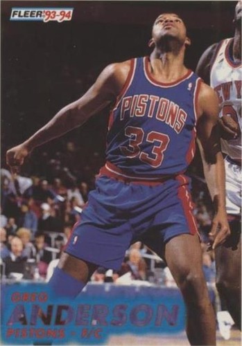1993-94 Fleer - Greg Anderson #280