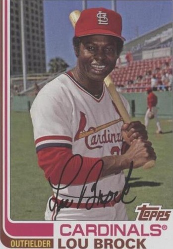 2017 Topps Archives - Lou Brock #140