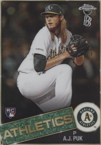 2020 Topps Chrome Ben Baller Edition - A.J. Puk #85TC-14