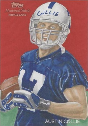 2009 Topps National Chicle Austin Collie #C143