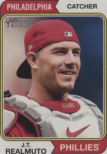 2023 Topps Heritage - J.T. Realmuto #117