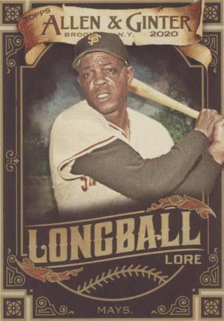 2020 Topps Allen & Ginter's - Willie Mays #LL-27