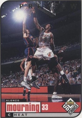 1998-99 Upper Deck UD Choice Preview - Alonzo Mourning #74