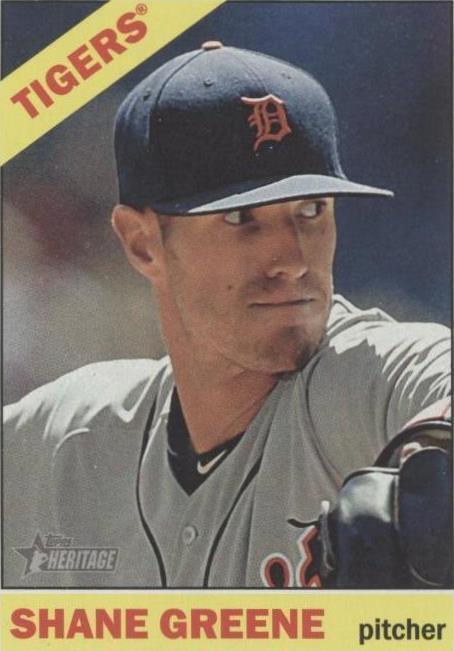 2015 Topps Heritage High Number - Shane Greene #521
