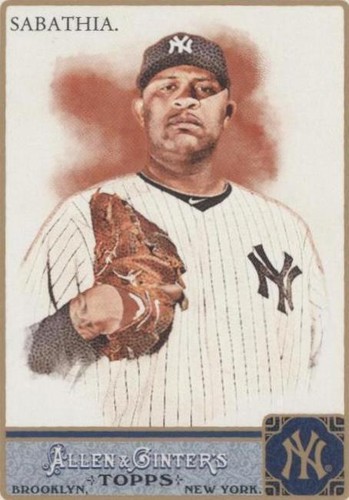 2011 Topps Allen & Ginter's - C.C. Sabathia #330