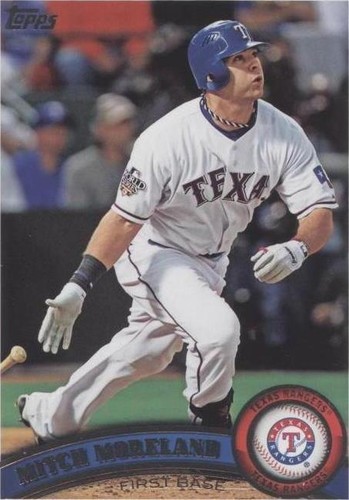 2011 Topps - Mitch Moreland #634