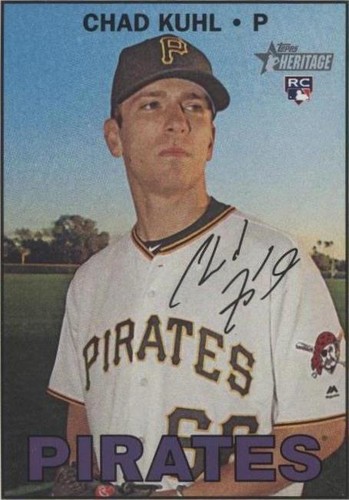 2016 Topps Heritage High Number - Chad Kuhl #668