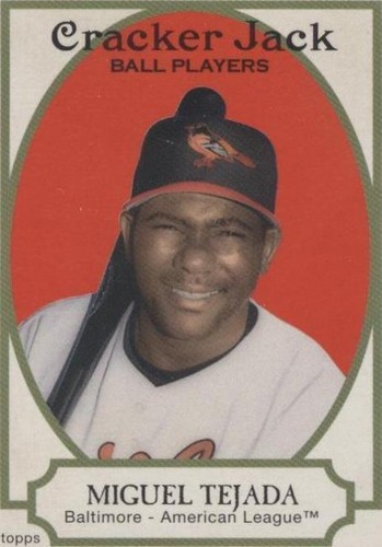 2005 Topps Cracker Jack - Miguel Tejada #110