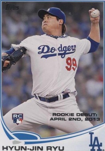 2013 Topps Update Series - Hyun-jin Ryu #US192