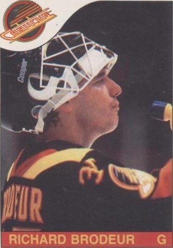 1985-86 O-Pee-Chee - Richard Brodeur #180