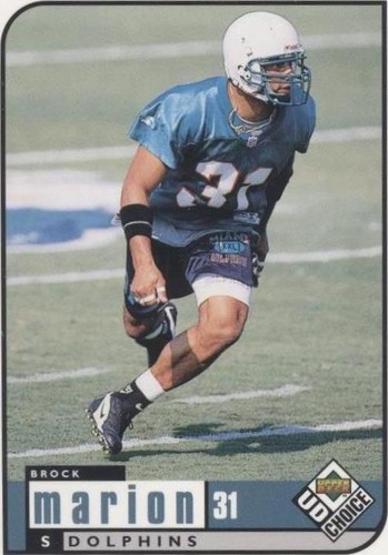 1998 Upper Deck UD Choice Brock Marion #357
