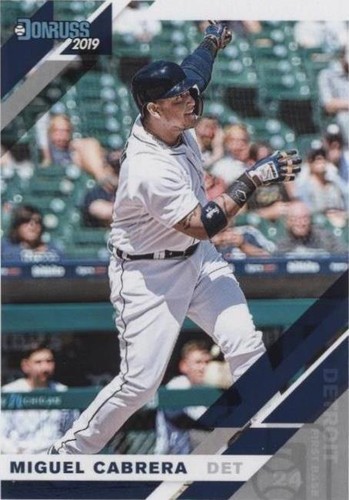 2019 Panini Donruss - Miguel Cabrera #100