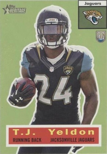 2015 Topps Heritage T. J. Yeldon #9