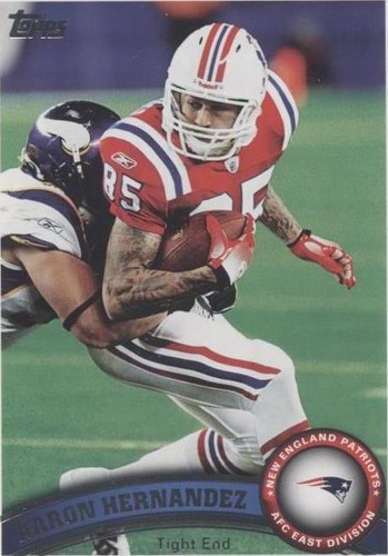 2011 Topps Aaron Hernandez #158