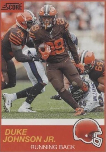 2019 Score Duke Johnson #105