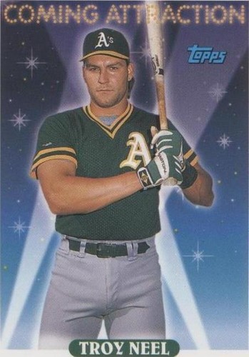 1993 Topps - Troy Neel #807