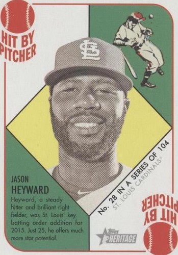 2015 Topps Heritage '51 - Jason Heyward #28