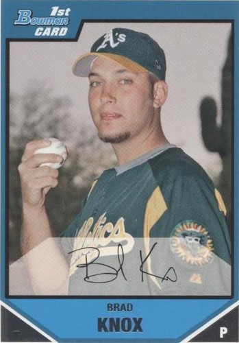 2007 Bowman - Brad Knox #BP83