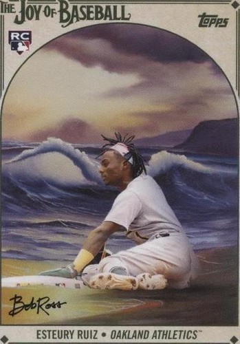 2023 Topps X Bob Ross The Joy of Baseball - Esteury Ruiz #88-SP