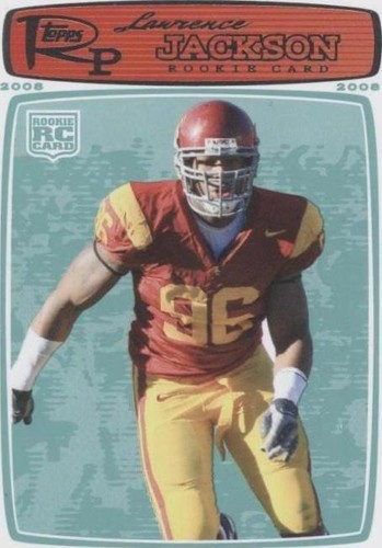 2008 Topps Rookie Progression Lawrence Jackson #161