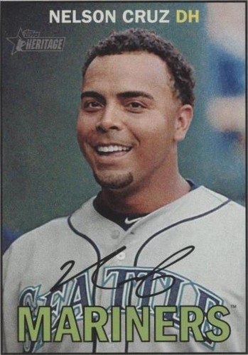 2016 Topps Heritage - Nelson Cruz #457