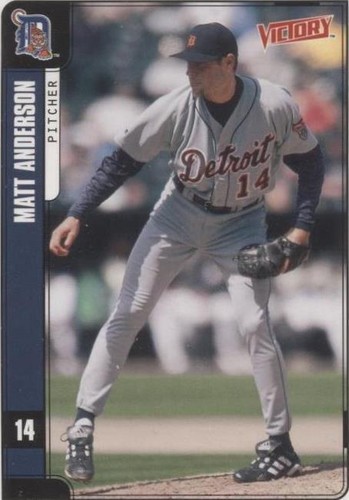 2001 Upper Deck Victory - Matt Anderson #198