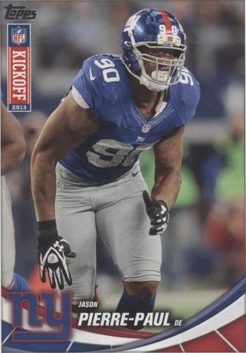2013 Topps Kickoff Jason Pierre-Paul #50