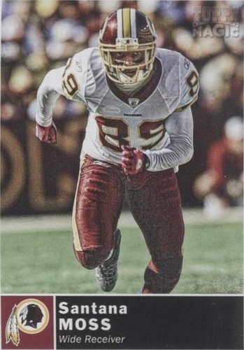 2010 Topps Magic Santana Moss #79