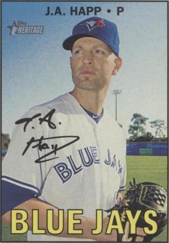 2016 Topps Heritage High Number - J.A. Happ #586
