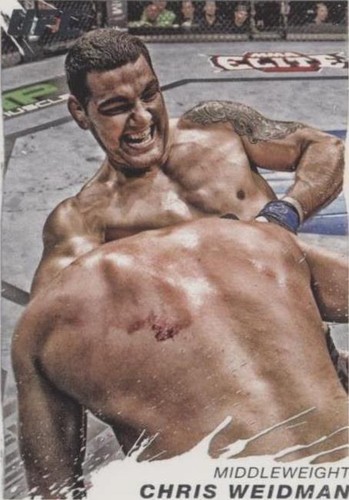 2011 Topps UFC Moment of Truth - Chris Weidman #35