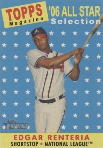 2007 Topps Heritage - Edgar Renteria #482