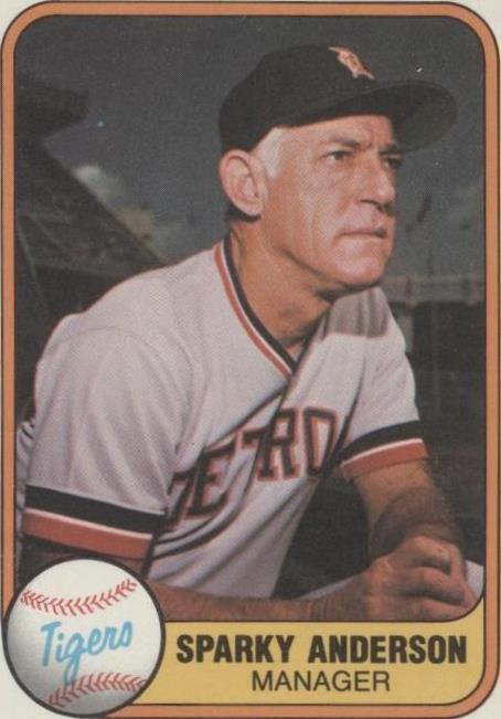 Fleer 1981 - Sparky Anderson #460